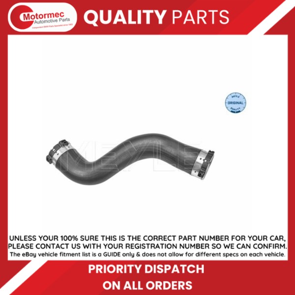 Meyle - 014 036 0024 - MEYLE-ORIGINAL: True to OE. Charger Air Hose - Picture 1 of 1